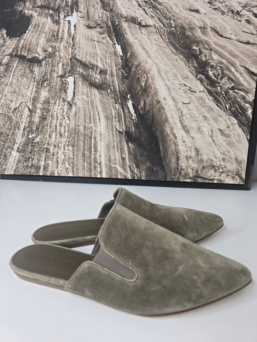 Jenni Kayne Suede Mules Sz 40